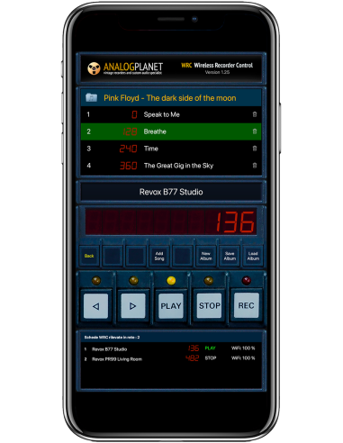 Control remoto inalambrico celular para Revox...