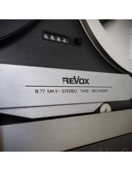 Grabadora reel to reel Revox B77 MKII 4 pistas tracks desde Chile