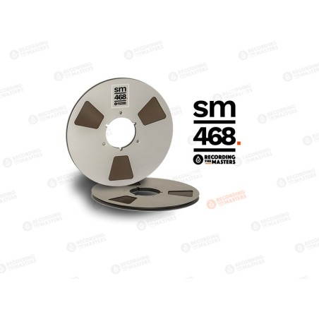 pack 2xSM468 Carrete metal NAB 10,5"x ¼”