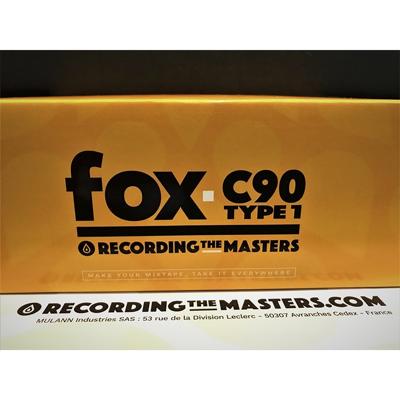 10 Cassettes RTM Fox C90 min