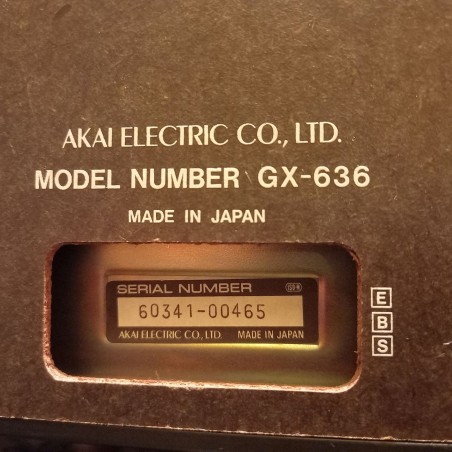 Akai GX 636 black