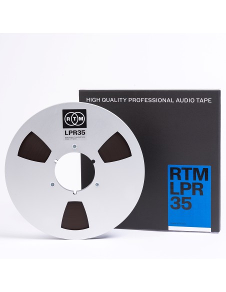 RTM LPR35 Carrete metal NAB 10,5"x ¼”