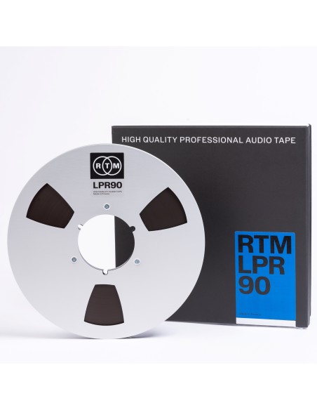 RTM LPR90 Carrete metal NAB 10,5"x ¼”