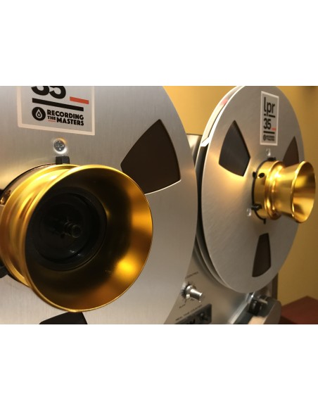 Adaptadores  NAB ¼” tipo Estudio en aluminio dorado RTM  (par)