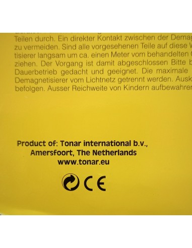 Desmagnetizador de cabezales Tonar Demag II 220V