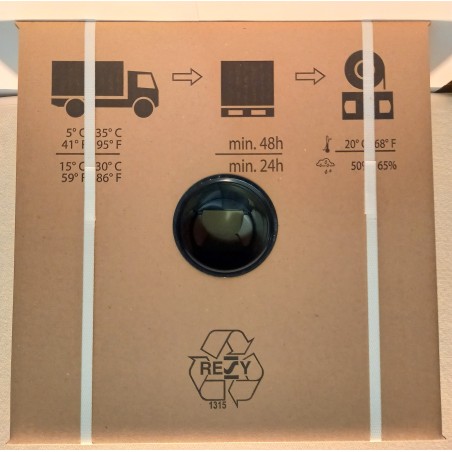 Cinta profesional RTM C60 para duplicación cassettes 60 min. Monobox 30 pancakes 12,5"x 1/8”