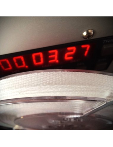 Cinta de limpieza de cabezales reel to reel de ¼"