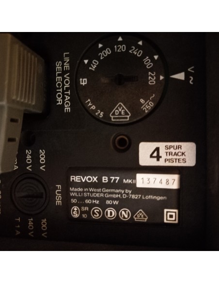Revox B77 MKII 4 track NS137487