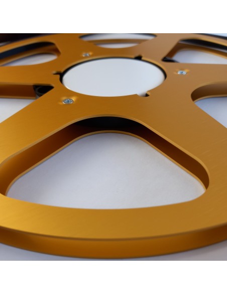 Carrete NAB "6 ventanas" CFK dorado