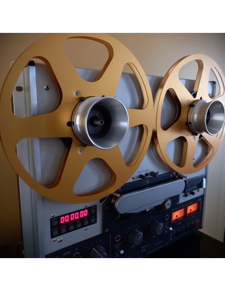 Carrete NAB "6 ventanas" CFK dorado