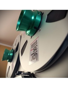 Adaptadores  NAB ¼” tipo Estudio en aluminio verde  (par) 2