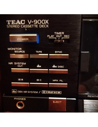 Deck de cassette 3 cabezales Teac V-900X tope...