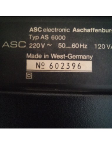 ASC  AS 6002 s 2tracks